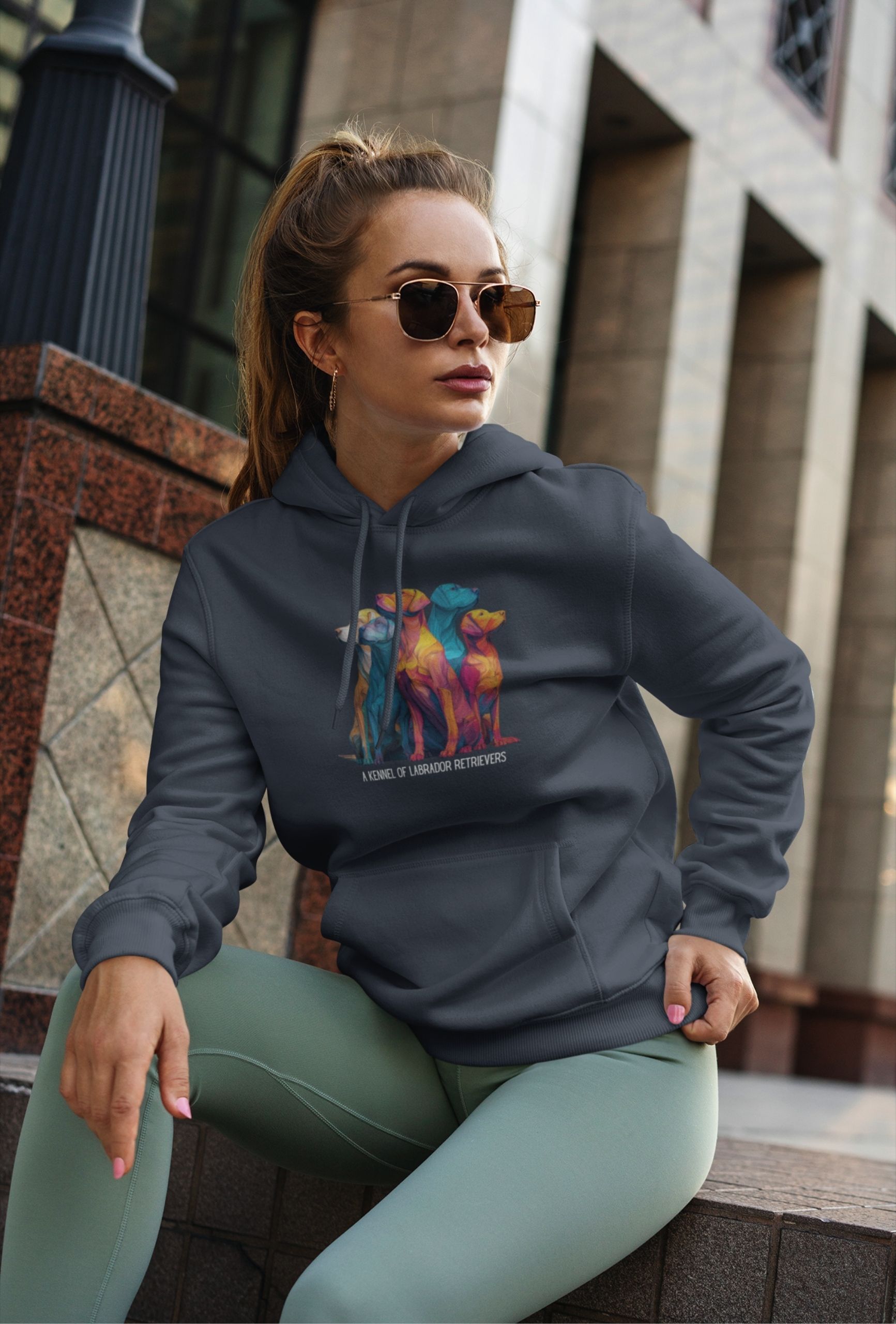 Labrador Retriever Hoodie – Casual Dog Lover Unisex Pullover