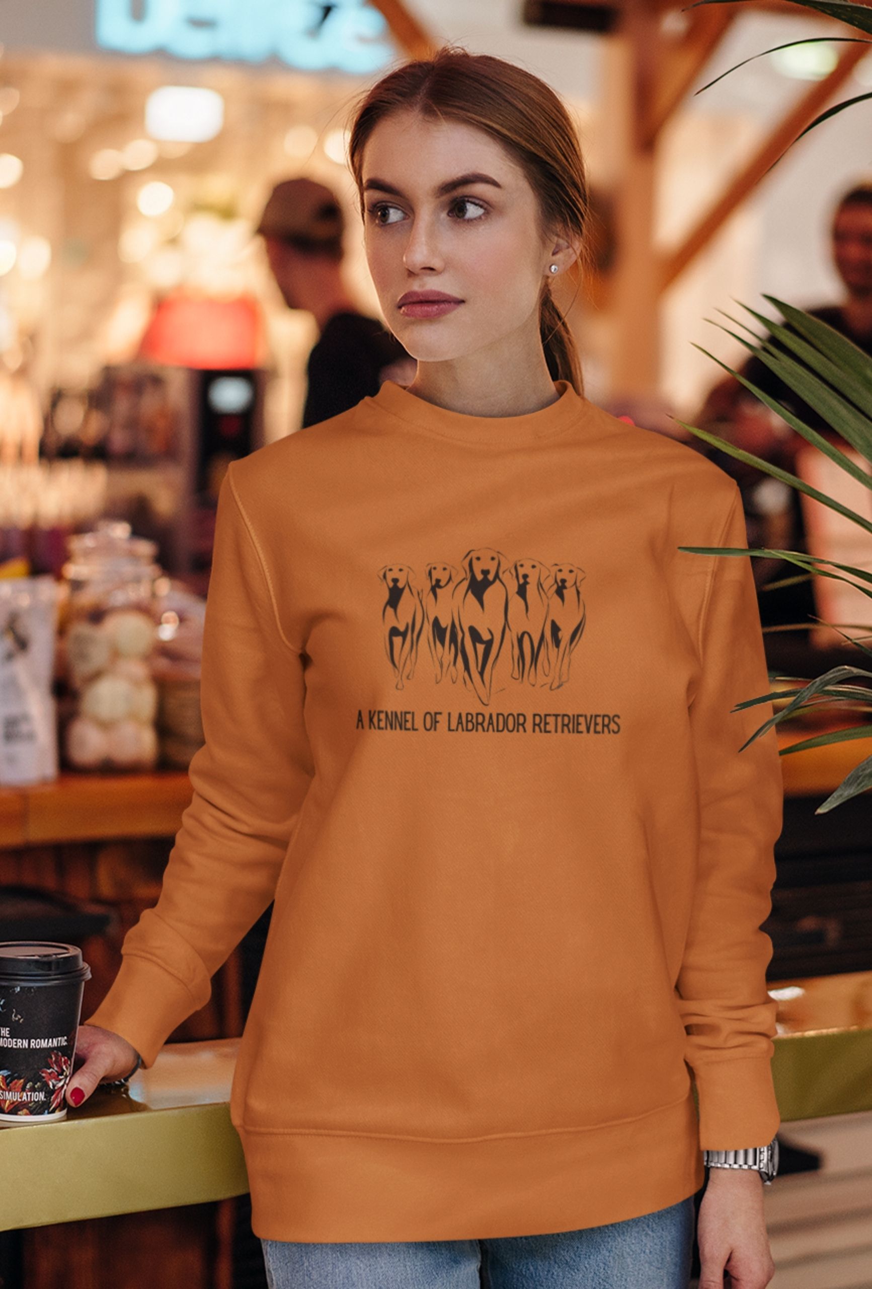 Labrador Retriever Sweatshirt: Cozy Unisex Cotton Crewneck - Image 4