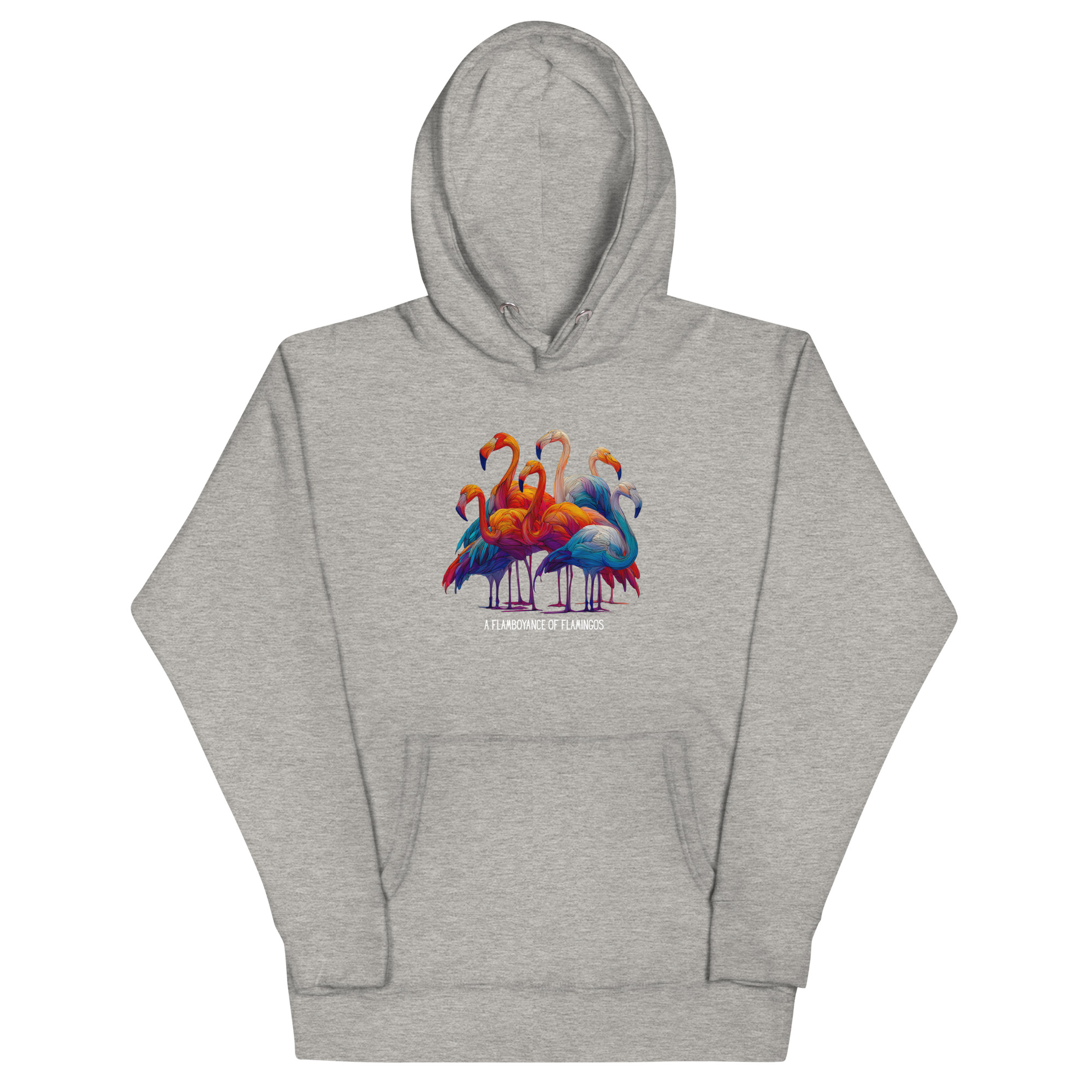 Flamingo Hoodie: Artistic Birdwear (Unisex Cotton Blend) - Image 12