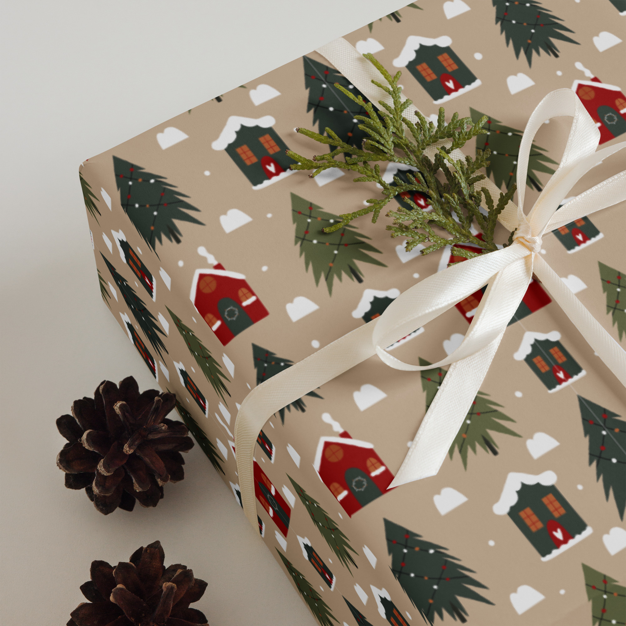 Christmas Wrapping Paper Sheets – Premium Festive Gift Wrap